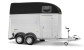 Humbaur Equitos Alu Plus 2400kg 315x165x230cm fr 1-2 Pferde Pferdeanhnger mit Sattelkammer inkl Stodmpfer 100km/h